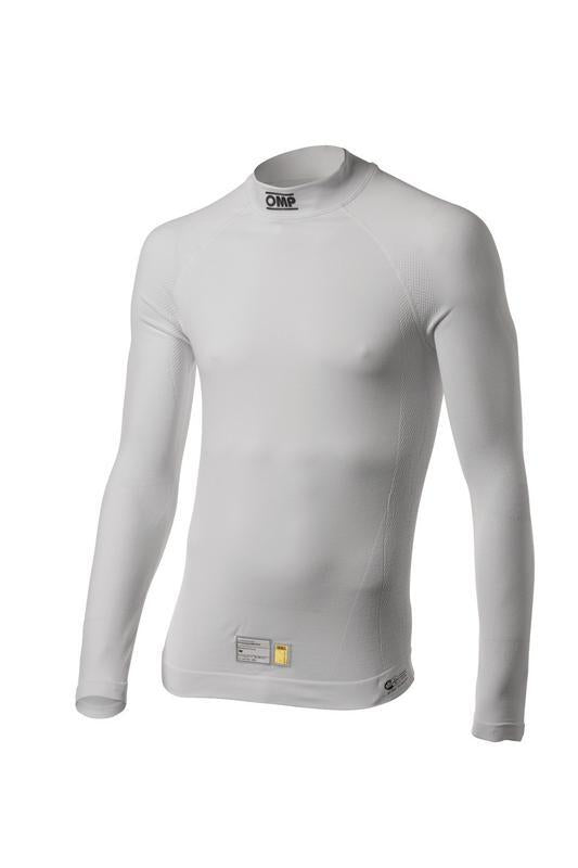 OMP ONE EVO UNDERWEAR TOP FIA 8856-2018 BLACK SZ XS/S