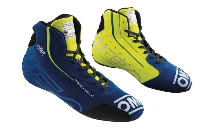OMP TECNICA SHOES my2025 FIA 8856-2018 BLACK / RED SZ 38