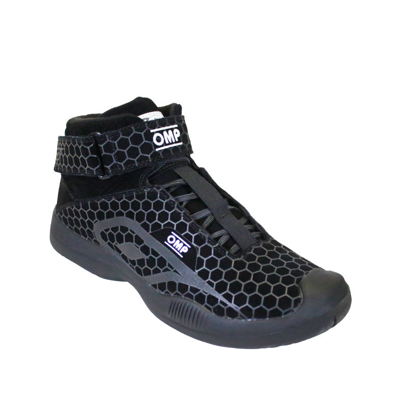 OMP OMP PIT CREW SHOES SFI BLACK SIZE 10