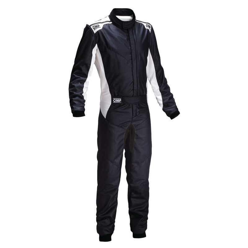 OMP ONE-S OVERALL NAVY BLUE/ORANGE SIZE 64 FIA 8856-2018 + SFI