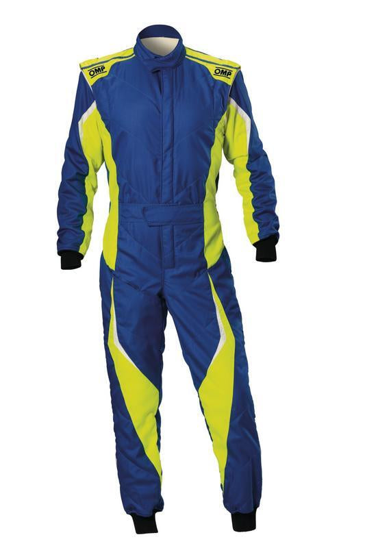 OMP TECNICA EVO SUIT WHITE/ANTHR SIZE 50 FIA 8856-2018 + SFI