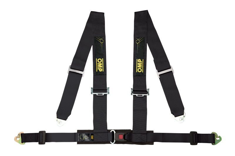 OMP 4 Point Harness - Blue